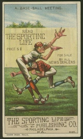 1900 Sporting Life Trade Card